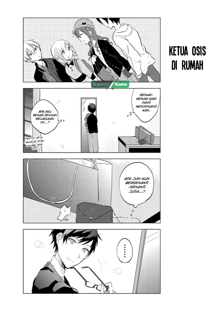 Seito Kaichou desu ga Josou Hajimemashita chapter 8